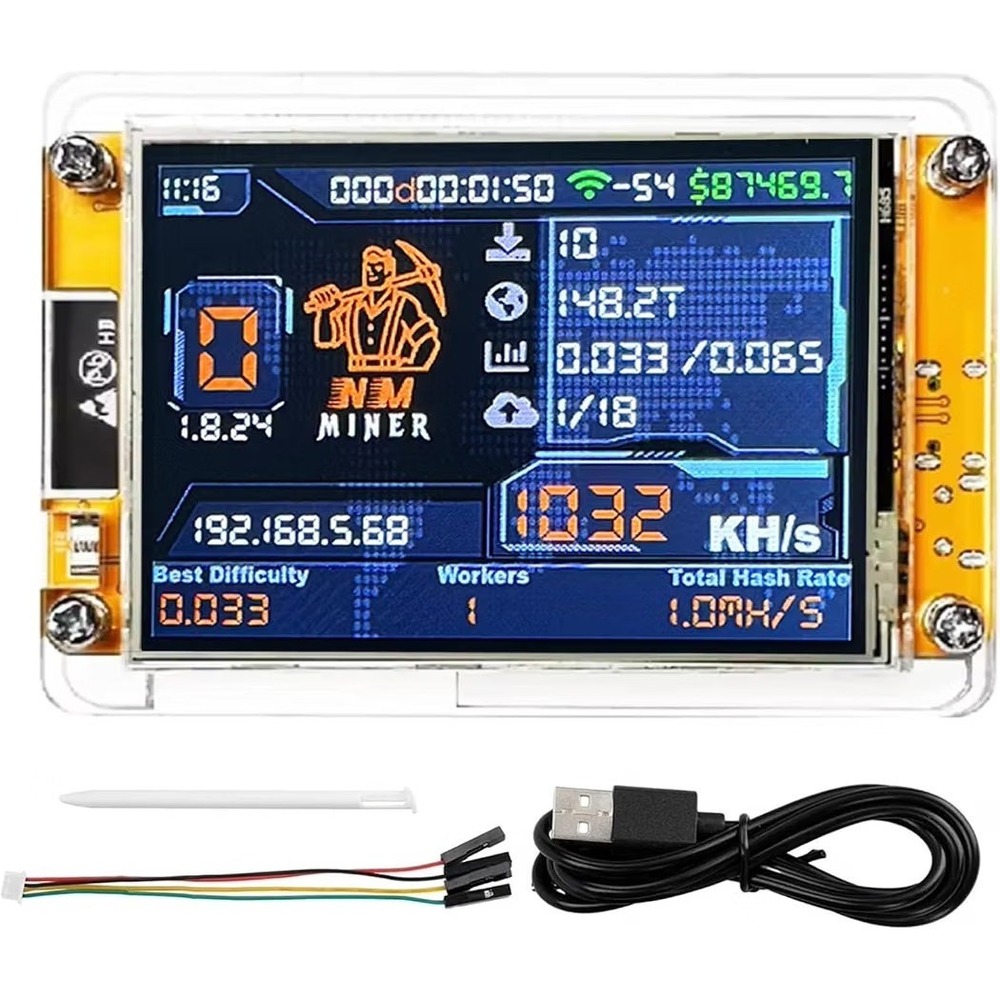 NMMiner Bitcoin ESP32 Series Energy Saving For Home New In Packaging
